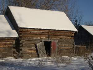 Cedar Log Barn, click for larger image